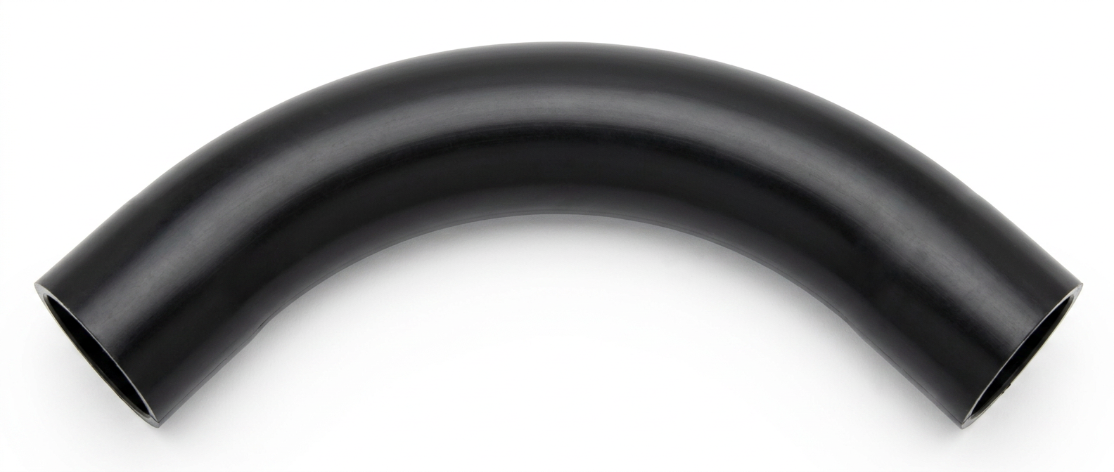 Curva 90° Normal Liso (Preto)